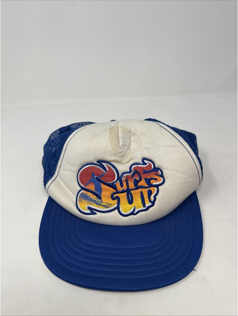 Vintage "Style" Surfs Up Foam Snapback Truckers Hat California